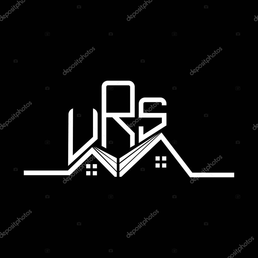 URS Real State logo design, URS simple and modern logo. URS luxurious alphabet design