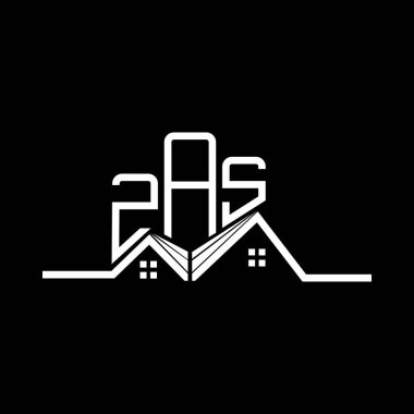 ZAS Emlak Tasarımı, ZAS basit ve modern logo. ZAS lüks alfabe tasarımı  