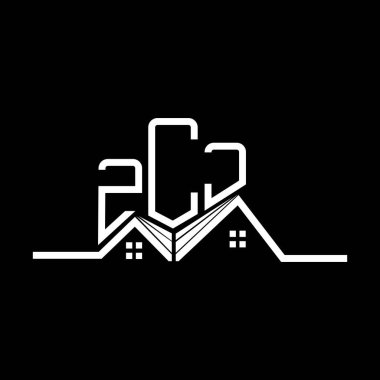 ZCJ Real State logo tasarımı, ZCJ basit ve modern logo. ZCJ lüks alfabe tasarımı  
