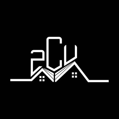 ZCU Real State logo tasarımı, ZCU basit ve modern logo. ZCU lüks alfabe tasarımı  