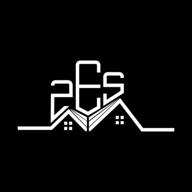 ZES Emlak Logosu Tasarımı, ZES basit ve modern logo. ZES lüks alfabe tasarımı  