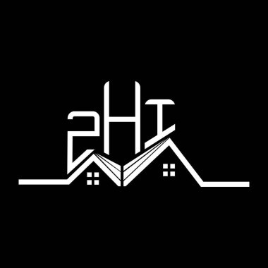 ZHI Real State logo tasarımı, ZHI basit ve modern logo. ZHI lüks alfabe tasarımı  