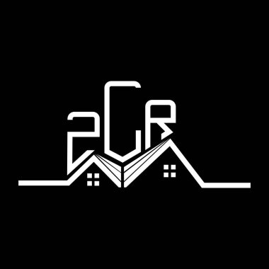 ZLR Emlak Logosu Tasarımı, ZLR Basit ve Modern Logo. ZLR lüks alfabe tasarımı  