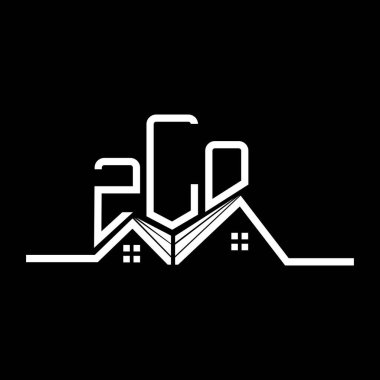 ZLO Real State logo tasarımı, ZLO basit ve modern logo. ZLO lüks alfabe tasarımı  