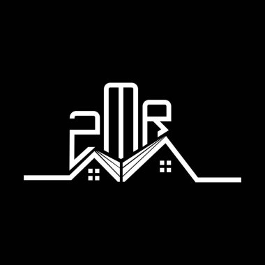 ZMR Real State logo tasarımı, ZMR basit ve modern logo. ZMR lüks alfabe tasarımı  