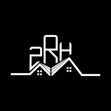 ZPH Real State logo tasarımı, ZPH basit ve modern logo. ZPH lüks alfabe tasarımı  