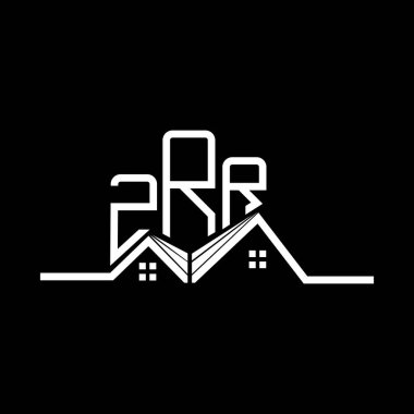 ZPR Emlak Logosu Tasarımı, ZPR Basit ve Modern Logo. ZPR lüks alfabe tasarımı  