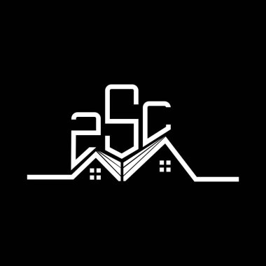 ZSL Real State logo tasarımı, ZSL basit ve modern logo. ZSL lüks alfabe tasarımı  