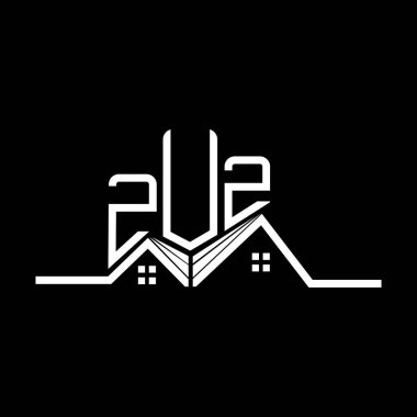 ZUZ Real State logo tasarımı, ZUZ basit ve modern logo. ZUZ lüks alfabe tasarımı  