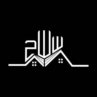 ZWW Real State logo tasarımı, ZWW basit ve modern logo. ZWW lüks alfabe tasarımı  