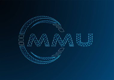 ÇUB düşük poli harfli logo vektör tasarımı. ÇUB düşük polyester logo tasarımı. Düşük polyester logo.