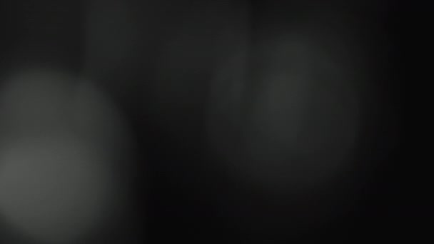 Real Light Leaks Overlay Flashing Black Background — Stok video