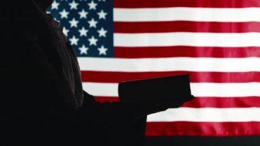United states Supreme Court Justice Takes the Oath with Book.