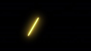 Renkli parlayan ışık ile üçgen dönen tüp arkaplanı