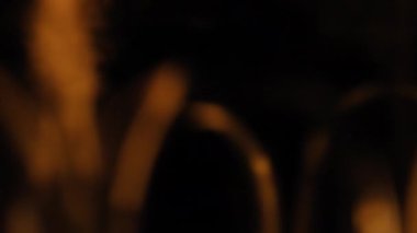 Kameranın objektifinden gerçek ışık sızıyor..