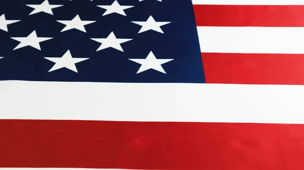 Lempeng Militar Pada Bendera Amerika — Stok Foto