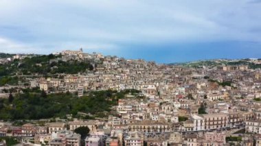 Güney İtalya 'daki Modica kenti.