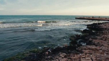 Akdeniz 'in el değmemiş kıyıları.