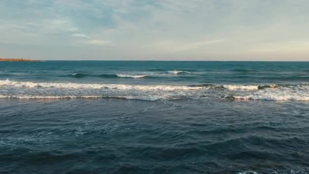 Море Взимку Щоб Допомогти Роздумувати — стокове відео