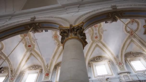 Alte Kirche Und Kathedrale Der Region Sizilien Italien — Stockvideo