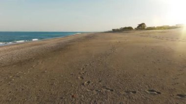 Altın kumu olan deniz vahası..