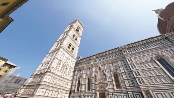 Kathedrale Von Florenz Santa Maria Del Fiore — Stockvideo
