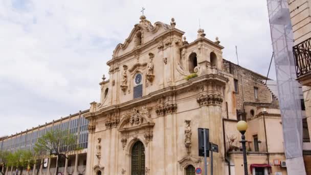 Dziedzictwo Kulturowe Artystyczne Południowych Włoszech — Wideo stockowe
