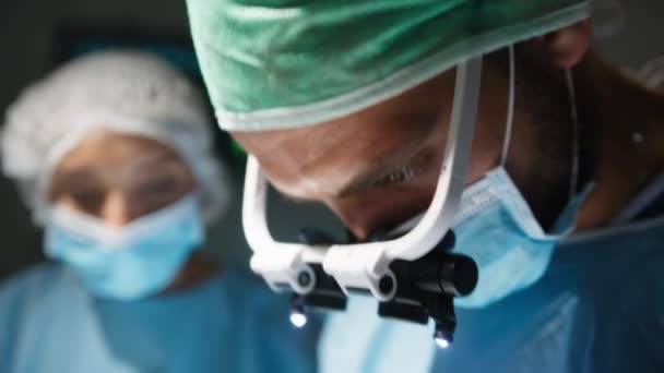 Personel Medyczny Podczas Operacji — Wideo stockowe