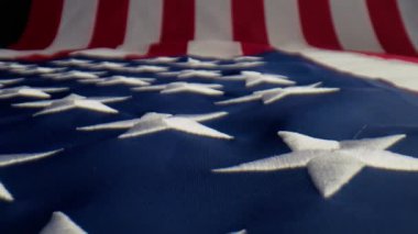 Gaziler Günü 'nde Amerikan bayrağının yıldız ve çizgileri . 