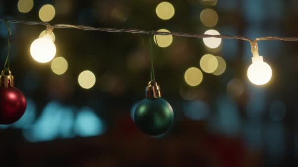 Caixa Presente Natal Papai Noel — Vídeo de Stock