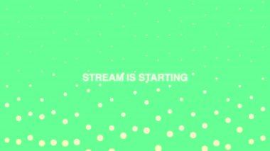 Akış sorunsuz döngü canlandırma arkaplanı başlatıyor.