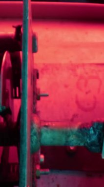 Elektronik Değişken Kapasitör Eski Gemi Veri Radyo İletişim Sistemi.