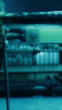 Gizli Kasayı Kilitleme Mekanik Makinesi.