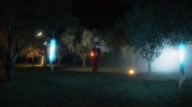 Cadılar Bayramı Kırsalında Canavarlar