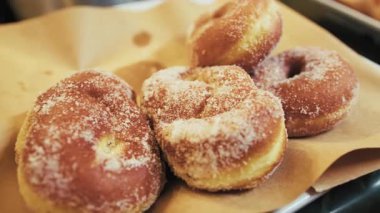 Kızarmış Natacole Tipik Calabrian Tatlısı.