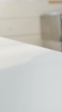 Ahtapot ve patatesli gurme pizzası tesiste servis edilmeye hazır.. 