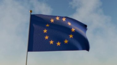Avrupa Birliği Mavi Gökte Bayrak Sallıyor.