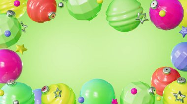 Noel ya da Yeni Yıl bayramı etkinliği geçmişi, takılar, 3D görüntüleme