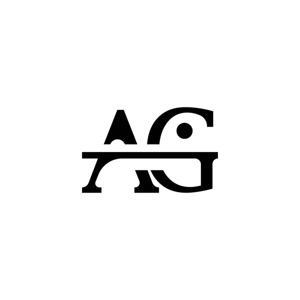 Ініціали Логотип Дизайн Ілюстрацій Вектор Шаблон — стоковий вектор