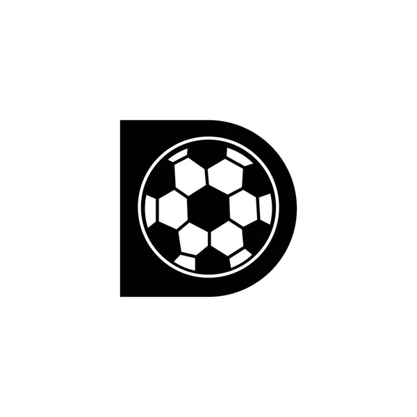 Logo Ilustración Bola Diseño Vector — Vector de stock