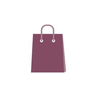 shopping bag logo template design illustration color design vector