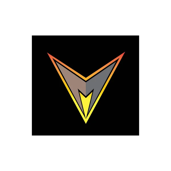 Буква Шаблон Логотипа Компании Векторный Дизайн Эмблемы — стоковый вектор