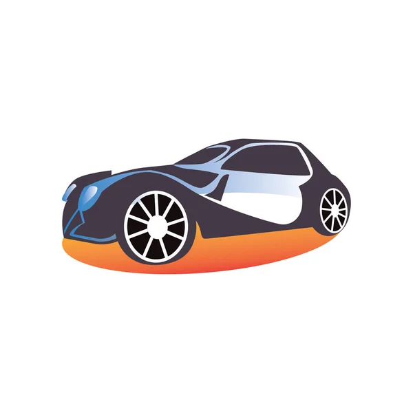 Класичний Автомобіль Іконка Логотип Дизайн Векторні Ілюстрації — стоковий вектор