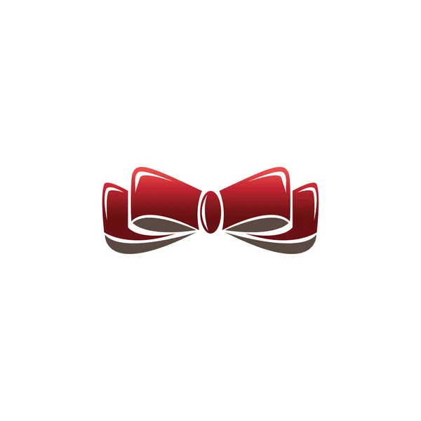 Ribbon Logo Icon Illustration Abstract Vector Design — Stock Vector