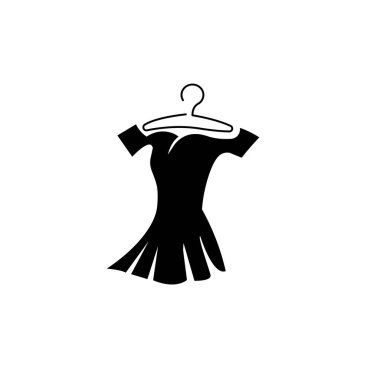 moda soyut logo tasarımı vektör çizimi