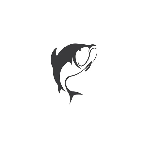 Λογότυπο Ψάρια Πρότυπο Σχεδιασμό Διάνυσμα Αφηρημένη Απεικόνιση — Διανυσματικό Αρχείο