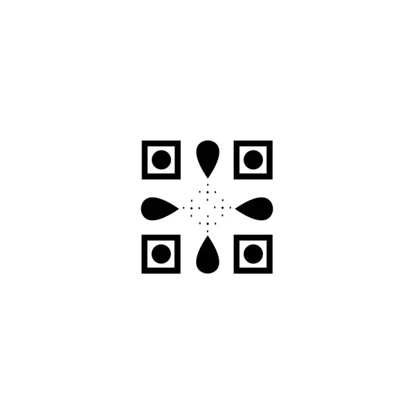 Цифрове Посилання Веб Дизайн Логотипу Векторні Ілюстрації — стоковий вектор