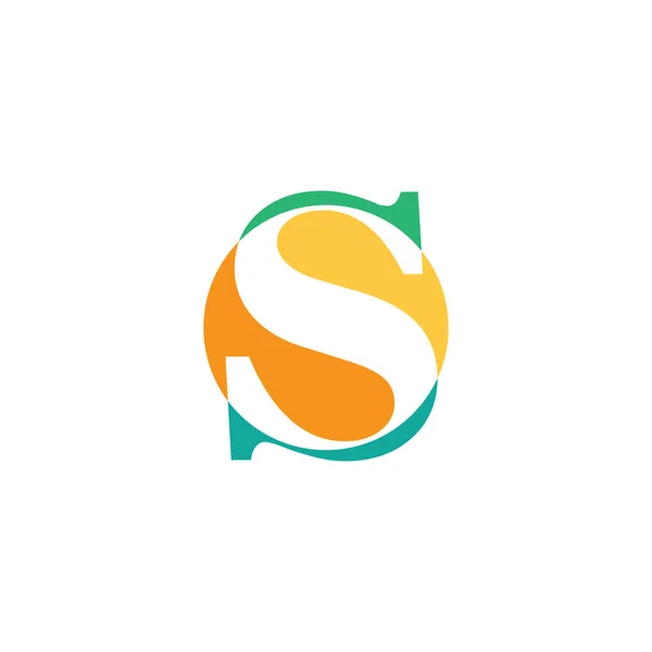 Carta Logotipo Modelo Web Design Vetor Ilustração —  Vetores de Stock