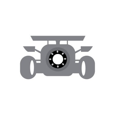 cctv güvenlik kamerası tasarım simgesi f1 araba vektörü