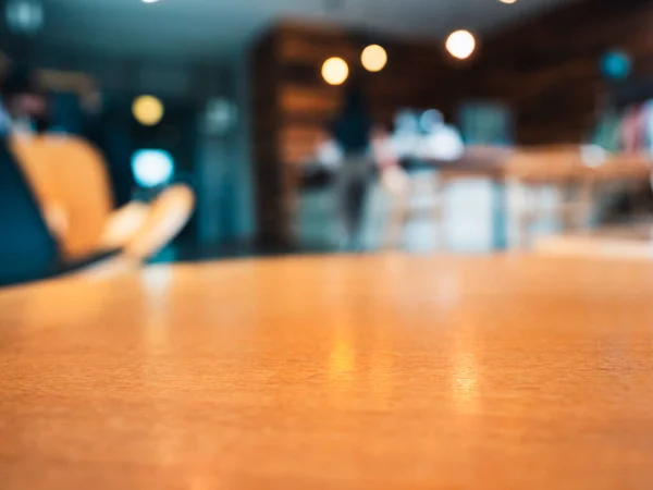 Τραπέζι Top Bar Restaurant Εσωτερικό Θολό Φόντο — Φωτογραφία Αρχείου